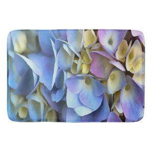Blue Hydrangea Shrub Artistic Bossom Badrumsmatta