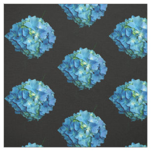 Blue Hydrangea Tyg