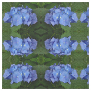 Blue Hydrangea Tyg