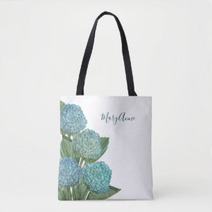 Blue Hydrangea Tygkasse