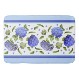 Blue Hydrangeas Badrumsmatta