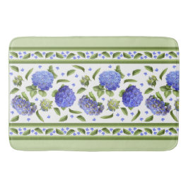 Blue Hydrangeas Badrumsmatta