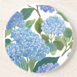Blue Hydrangeas | Beautiful Floral Bush Underlägg
