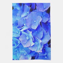 Blue Hydrangeas Kitchen Towel Kökshandduk