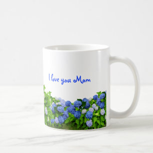Blue Hydrangeas Mamma Coffee Mugg
