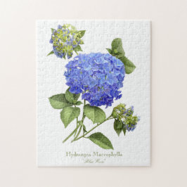 Blue Hydrangeas Pussel