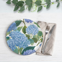Blue Hydrangeas | Snygg Blommigt Bush