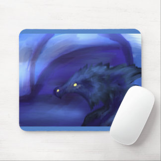 Blue Ice Dragon Mousepad Musmatta