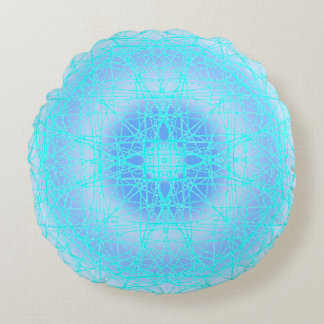 Blue Ice Kor Boll Rund Kudde