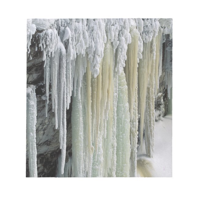 Blue Ice och Ground Vatten Springa Off; Tahquameno Anteckningsblock (Framsida)