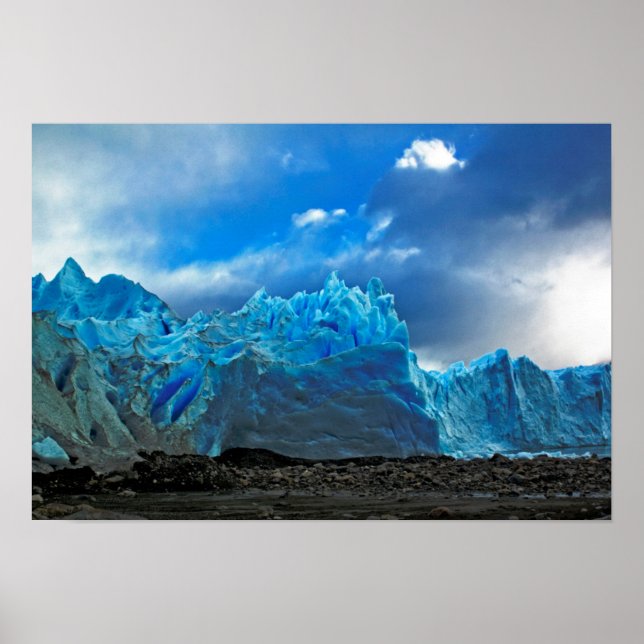 Blue Ice - Perito Moreno Poster (Framsidan)