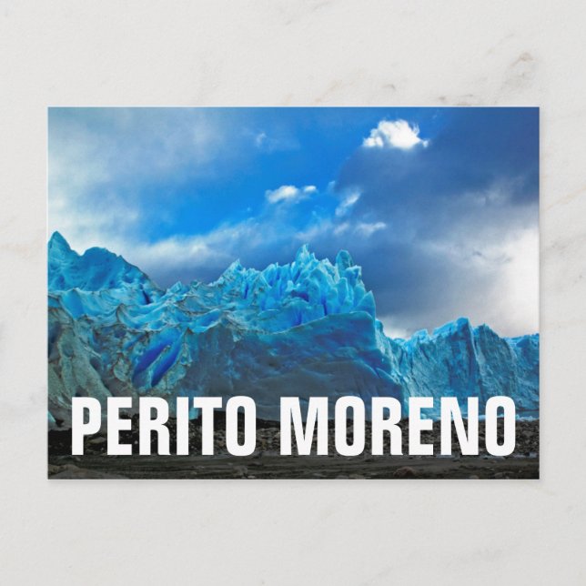 Blue Ice - Perito Moreno Vykort (Framsida)