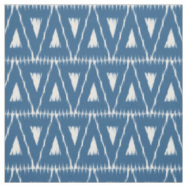 Blue Ikat Triangles mönster väv Tyg