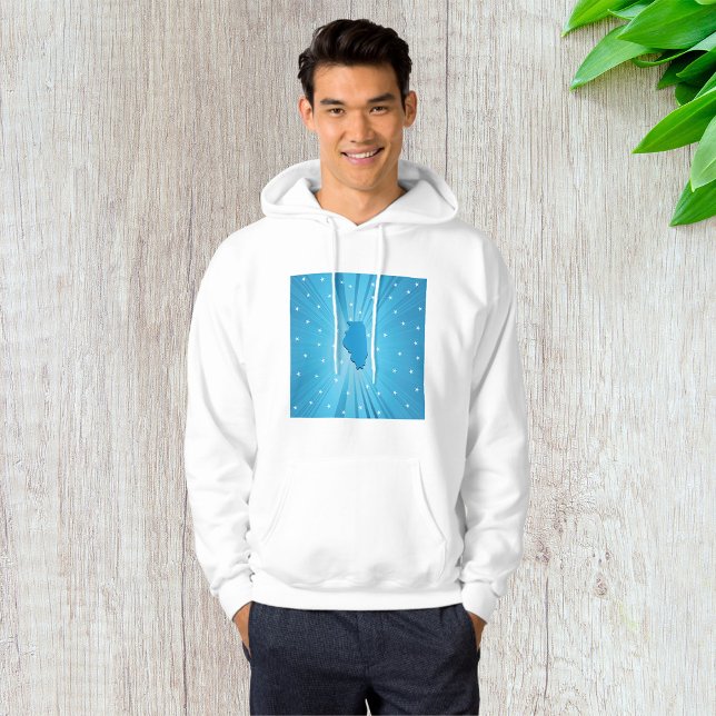 Blue Illinois Manar Hoodie (Skapare uppladdad)