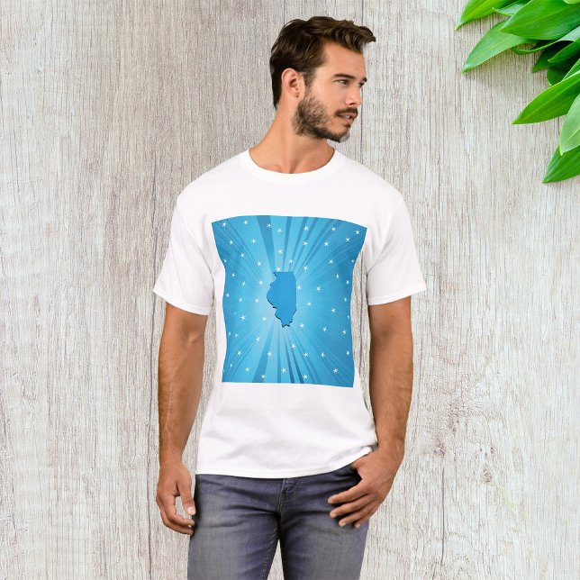 Blue Illinois Manar T-shirt (Skapare uppladdad)