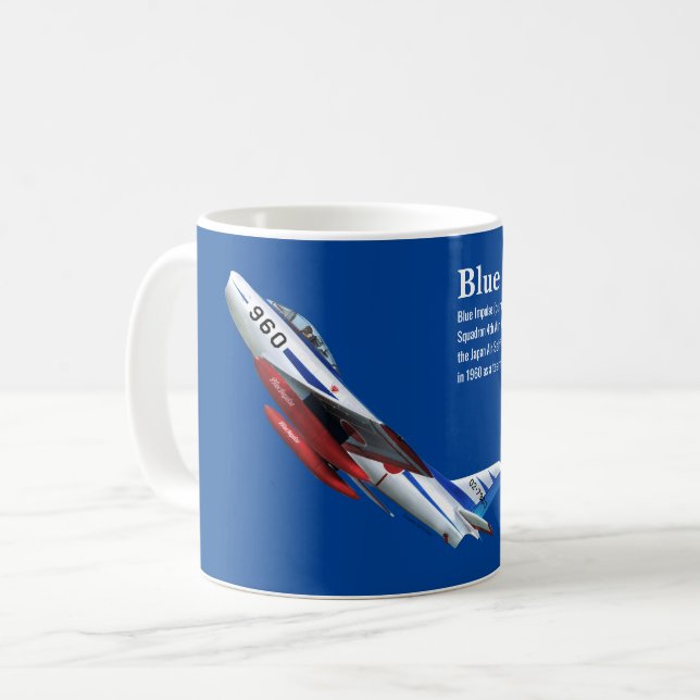 Blue Impulse  Japan Air Self-Defense Force (JASDF) Kaffemugg (Framsida vänster)