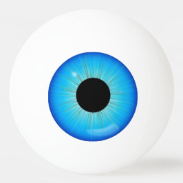 Blue Iris Eyeball Pingisboll