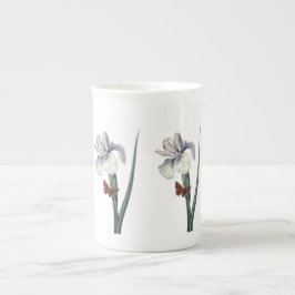 Blue Iris med Butterfly Botanical Benporslin Mugg