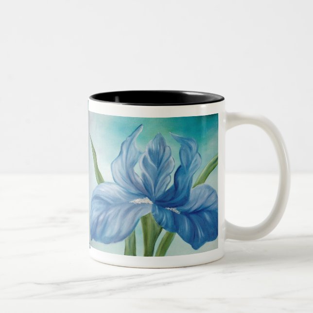 Blue Iris Mugg (Höger)