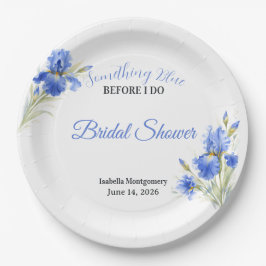 Blue Iris Something Blue Before I Do Bridal Shower