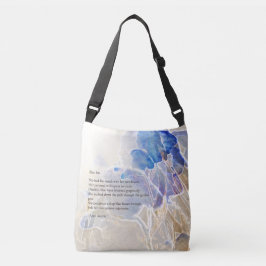 Blue Iris Tote Axelväska
