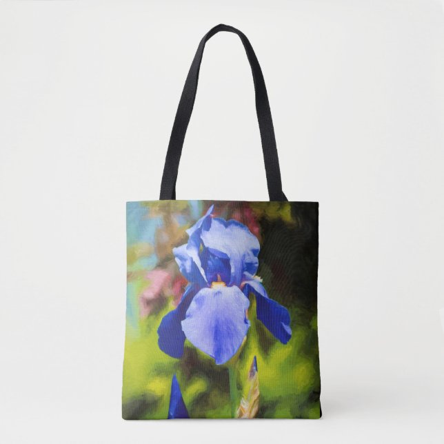 Blue Iris Tygkasse (Framsida)