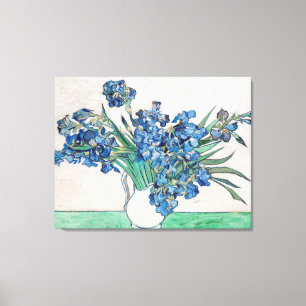 Blue Irises av Vincent Van Gogh Fine Art Canvastryck