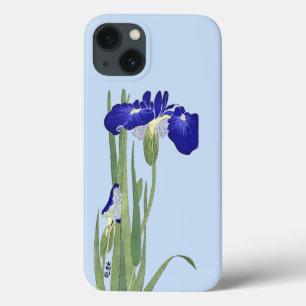 Blue Irises by Ohara Koson
