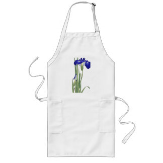 Blue Irises by Ohara Koson Långt Förkläde