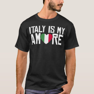Blue Italien Flagga Italia Girl Italia Rom 3 T Shirt