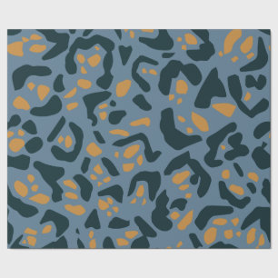 Blue Jaguar print Presentpapper