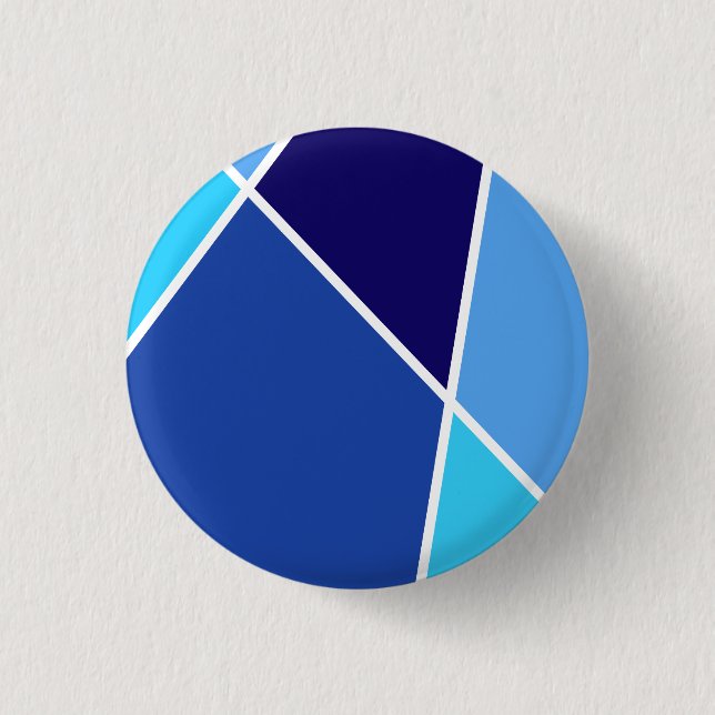 Blue JanaiCreates Color Collection Button Knapp (Framsida)