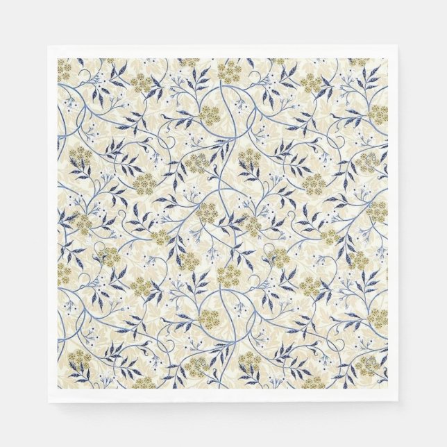 Blue Jasmine Pappra Napkins Pappersservett (Framsidan)