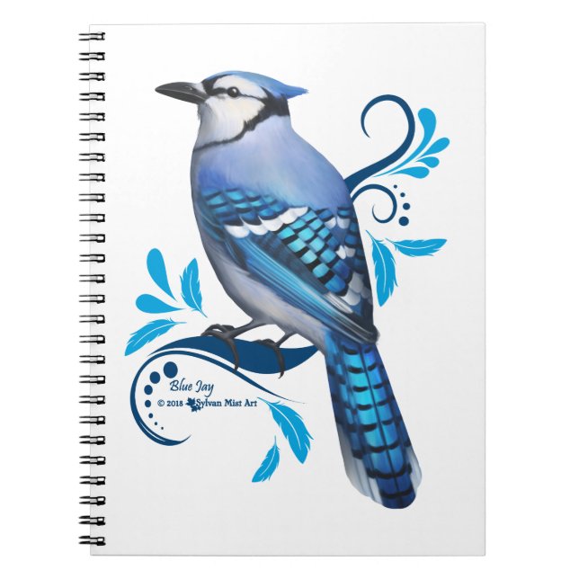 Blue Jay Anteckningsbok (Framsidan)