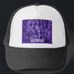Blue Jay Bird Purple Abstract Art Personalized Keps<br><div class="desc">Blue jays symbolize boldness, clarity, and communication, often seen as messengers of truth and spiritual insight. Their vibrant blue feathers and assertive nature represent confidence, intelligence, and resilience. In many traditions, they are thought to bring protection and encourage speaking one’s truth, especially during times of transformation or challenge. Blue jays...</div>