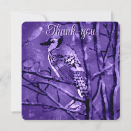 Blue Jay Bird Rosa Abstrakt Art Personlig