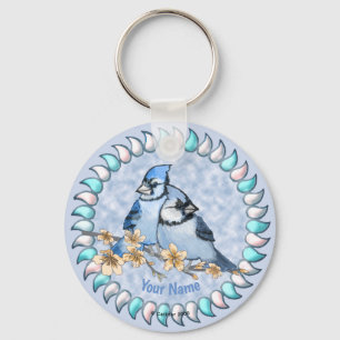 Blue Jay Gren Nyckelring