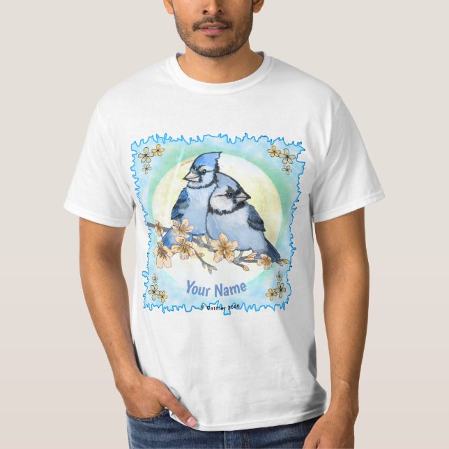 Blue Jay Gren t-shirt (Framsida)