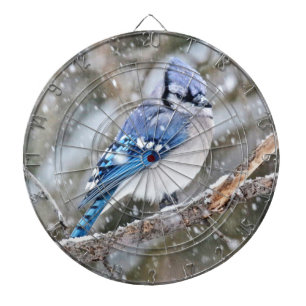 Blue Jay i Snowstorm Darttavla