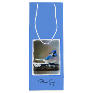 Blue Jay Painting - Original Bird Art