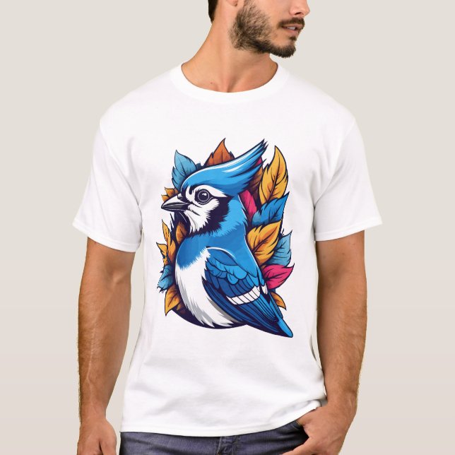 Blue Jay T Shirt (Framsida)
