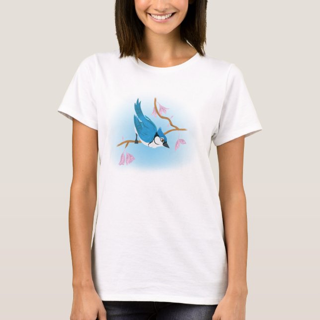 Blue Jay T-shirt (Framsida)