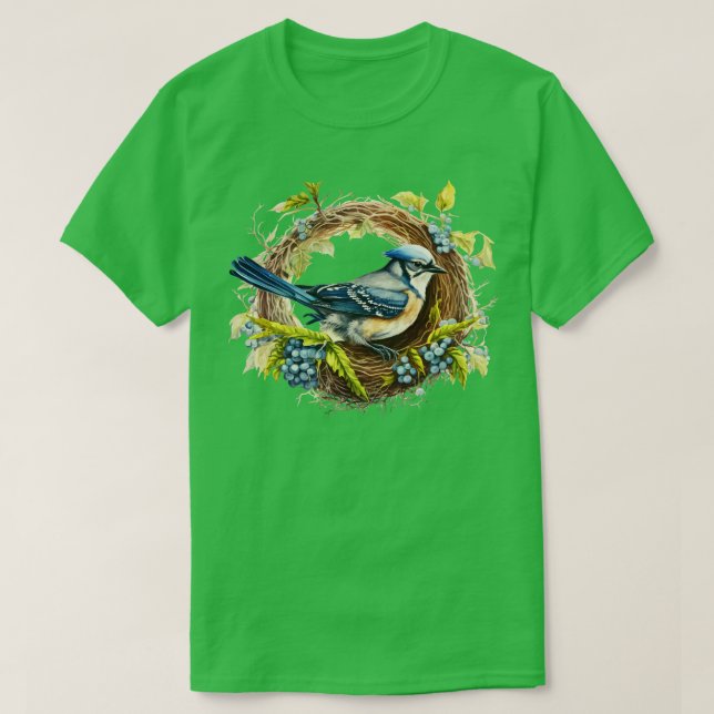 Blue Jay T Shirt (Design framsida)