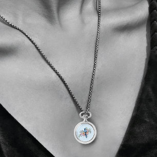 Blue Jay Vår blommor Armbandsur