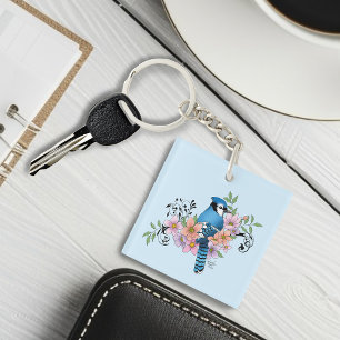 Blue Jay Vår blommor Business Logotyp
