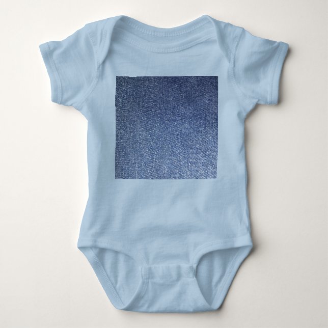 Blue Jean Baby Bodykostym T Shirt (Framsida)