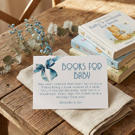 Blue Jean Baby Books For Baby Enclosure Card Tilläggskort