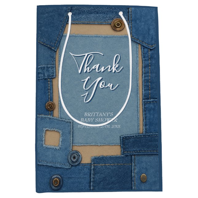 Blue Jean Baby Denim Baby Shower (Framsidan)
