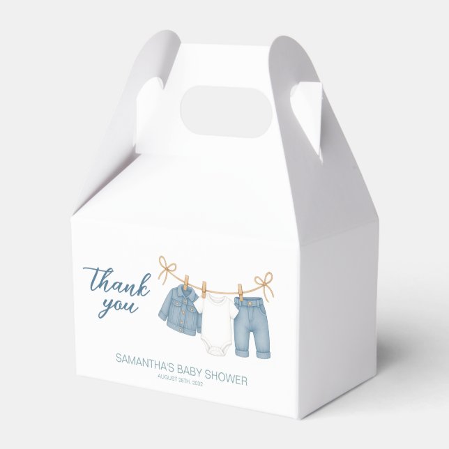 Blue Jean Baby på babyskusen Presentaskar (Framsidan Sidan)