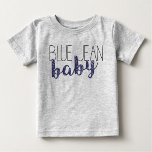 Blue Jean Baby Pop Culture Novelty Music T Shirt